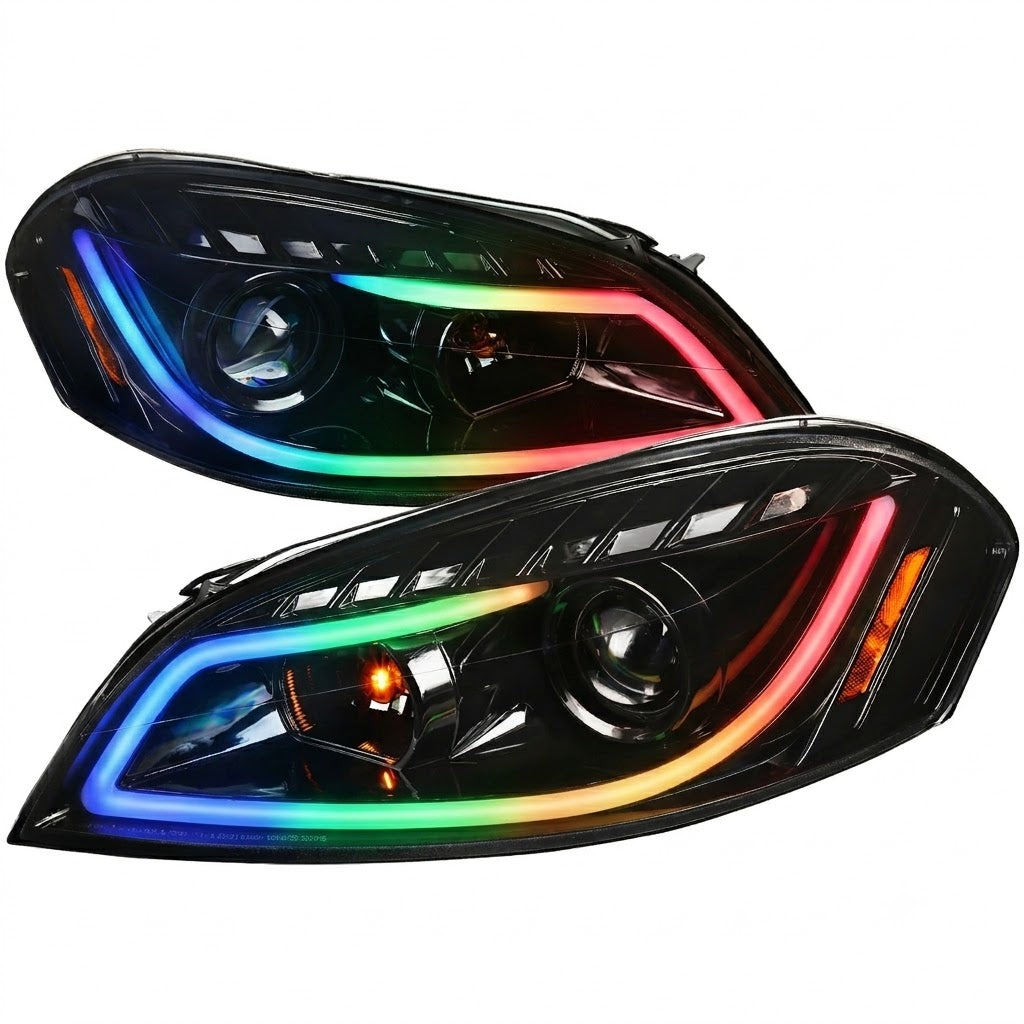 NTXGLOW RGB headlights (2006-2013 Chevrolet Impala / 2014-2015 Impala Limited / 2006-2007 Monte Carlo)