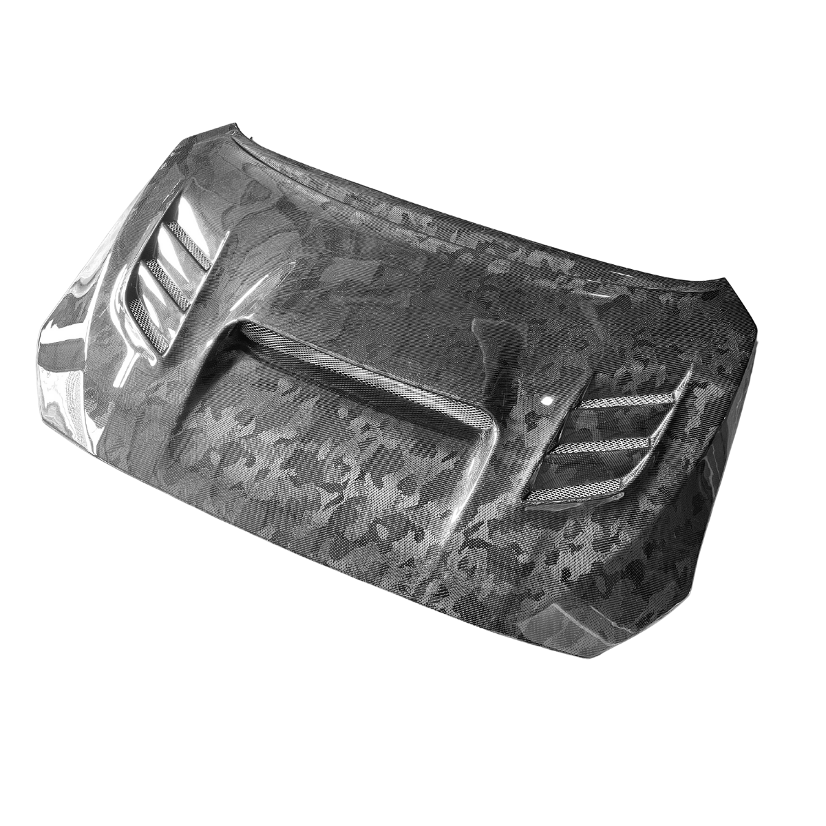 JDMuscle [15-21 WRX/STI] Carbon Fiber Hood V2 w/ Heat Extract