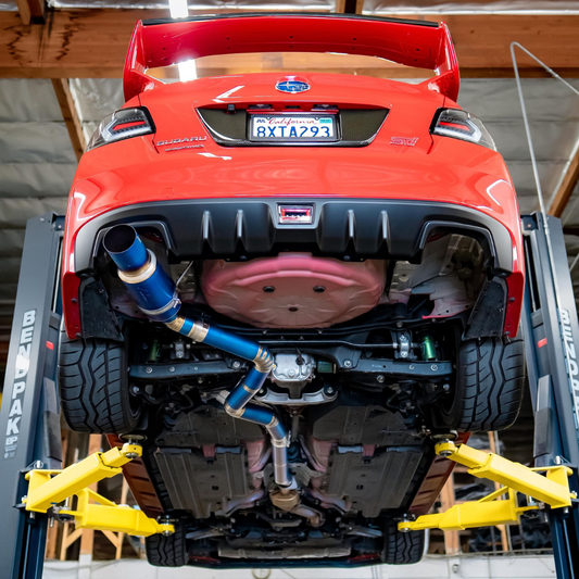 2015 - 2021 Subaru WRX/STI AFD  F1 Titanium Single Exit Catback Exhaust