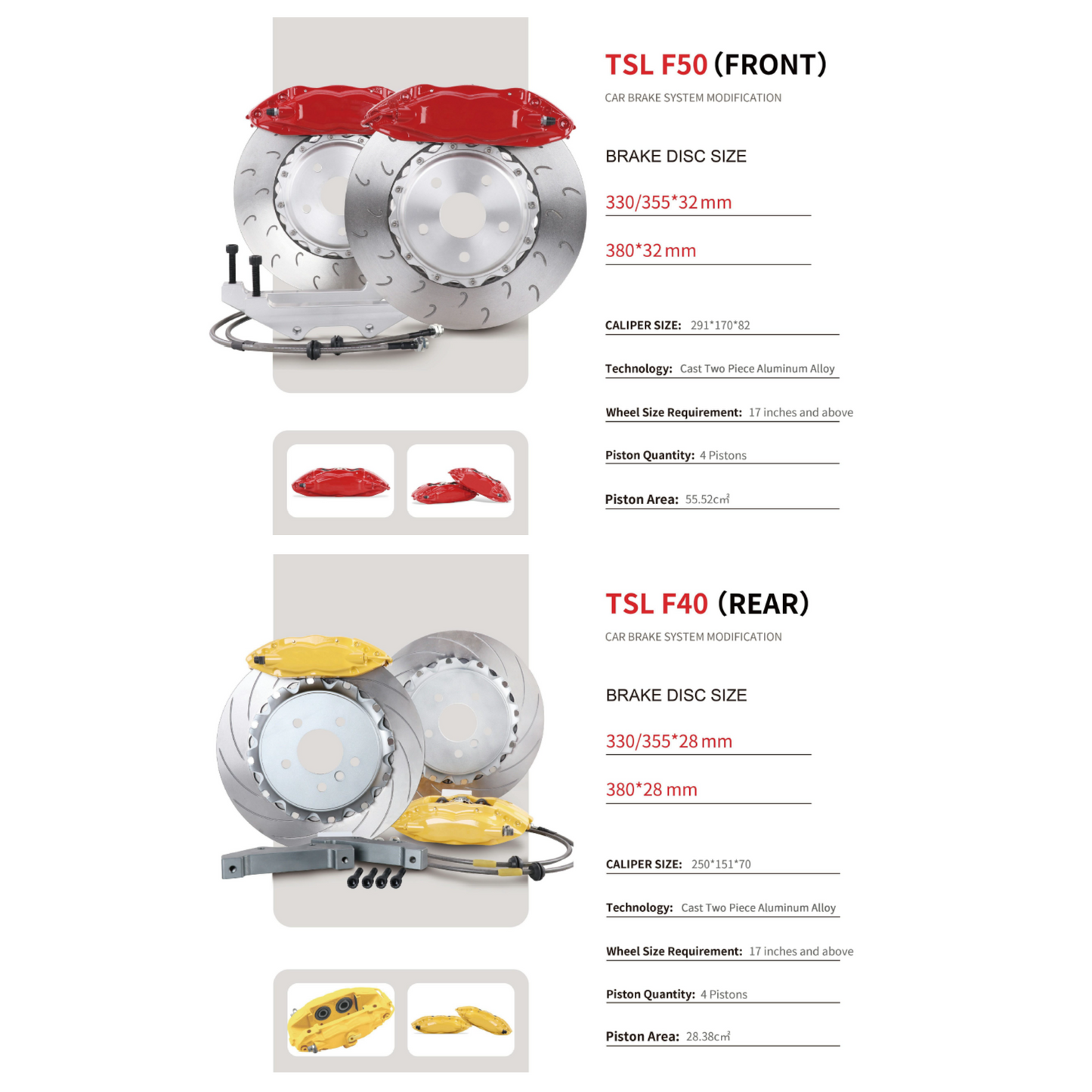 JDMuscle [15-21 WRX] Big Brake Kit - MT and CVT