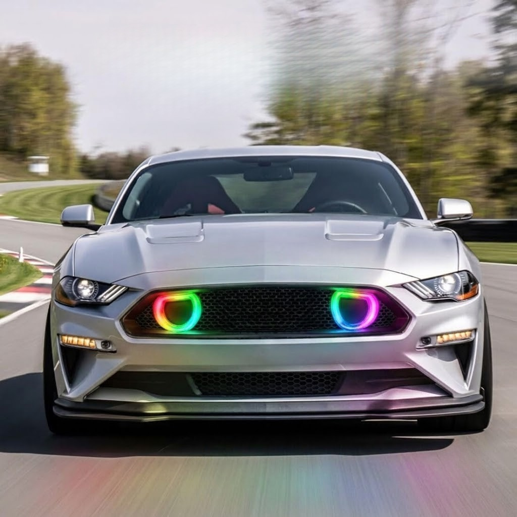 NTXGLOW RGB GRILL (18 - 23 Ford Mustang)