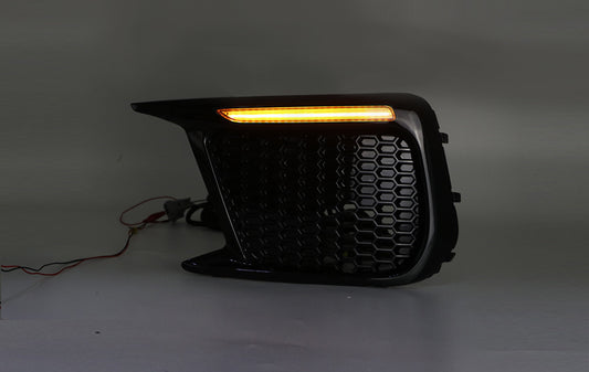 JDMuscle [18-21 WRX/STI] JDM Style Sequential Turn+Drl Bezel w/o Fog Light