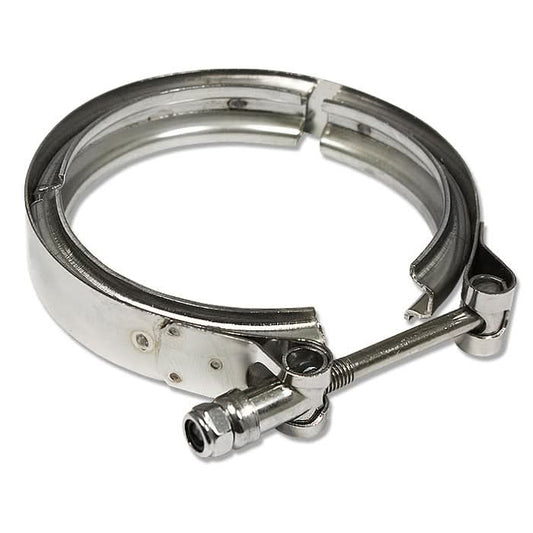 3.5" V-Band Clamp - Stainless Steel Exhaust Connection