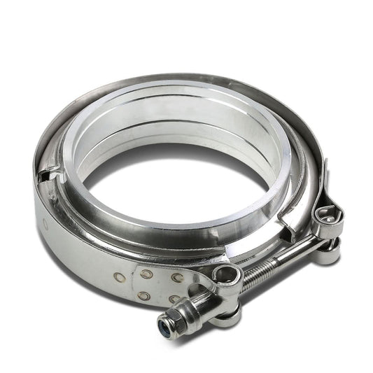 2.5" V-Band Clamp with Flange Aluminum