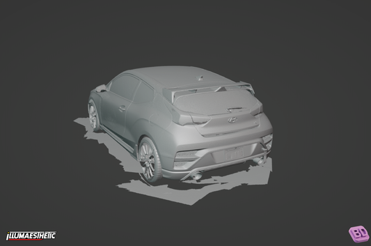 Hyundai Veloster N (JS) 3D Scan (2019-2022)