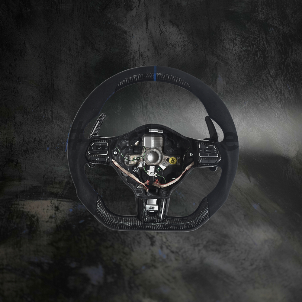 2010-2014 Volkswagen Golf MK6 GTI/R Custom Steering Wheel by Exclusive Steering