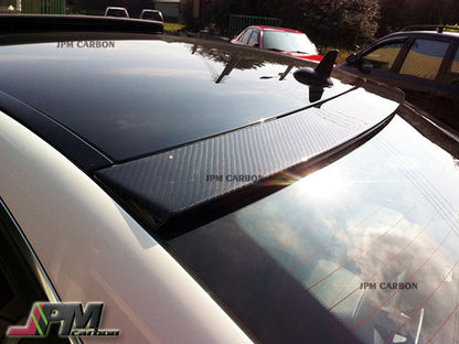[JPMCarbon] OEM Style Carbon Fiber Roof Spoiler Fits For 2008-2014 Mercedes-Benz W204 C-Class Sedan