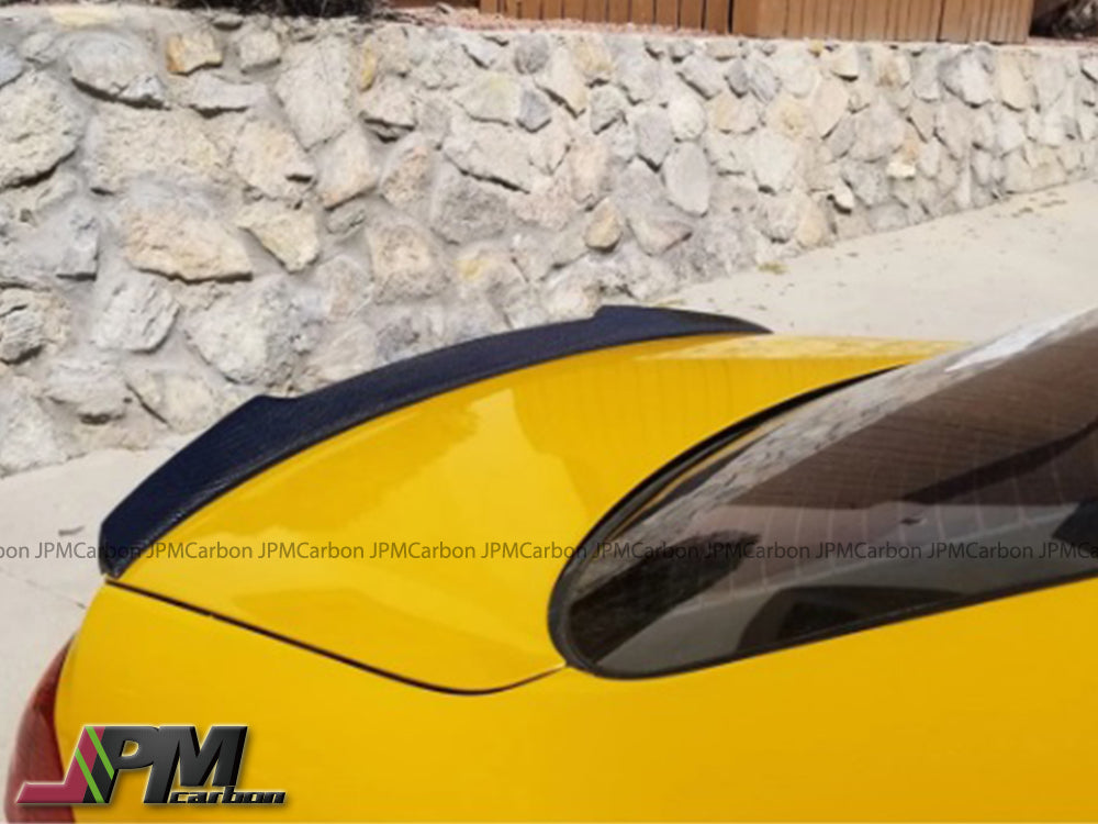 D Style Carbon Fiber Trunk Spoiler Fits For 2003-2009 Mercedes-Benz W211 E-Class Sedan