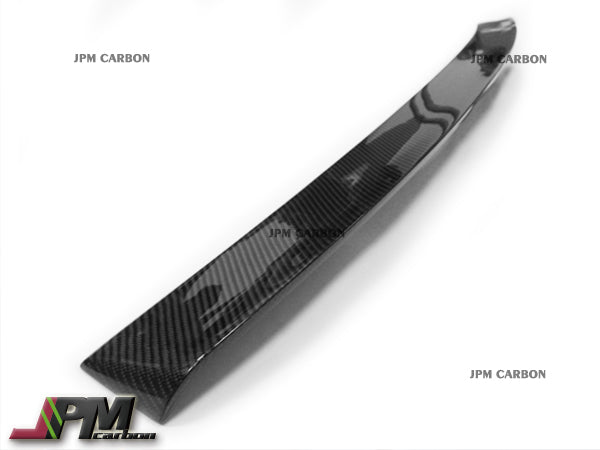 [JPMCarbon] OEM Style Carbon Fiber Roof Spoiler Fits For 2010-2016 Mercedes-Benz W212 E-Class Sedan Only