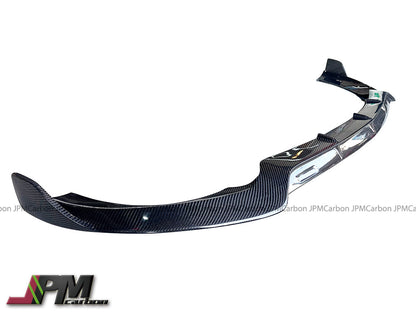 [JPMCarbon] B Style Carbon Fiber Front Bumper Add-on Lip Fits For 2017-2020 Mercedes-Benz W213 Pre-Facelift E-Class Sedan with AMG Sport Package Only