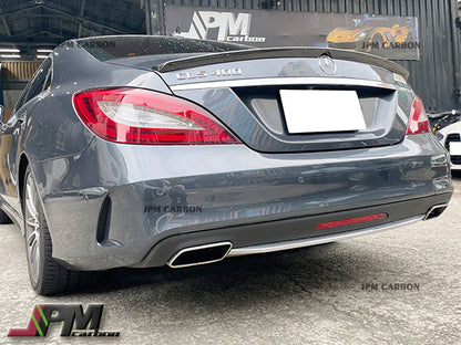 AMG Style Carbon Fiber Trunk Spoiler Fits For 2011-2018 Mercedes-Benz W218 CLS-Class Sedan