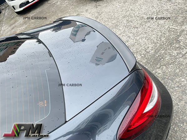 AMG Style Carbon Fiber Trunk Spoiler Fits For 2011-2018 Mercedes-Benz W218 CLS-Class Sedan