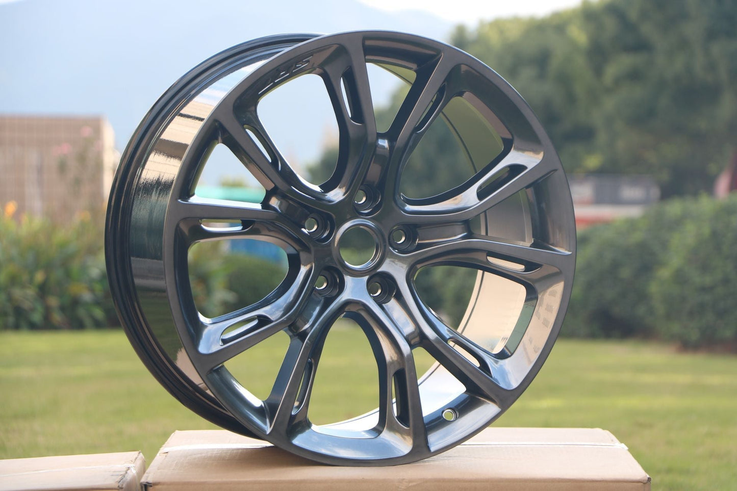 22" Wheels fits Jeep Grand Cherokee Overland Wrangler Sahara Rubicon Commander