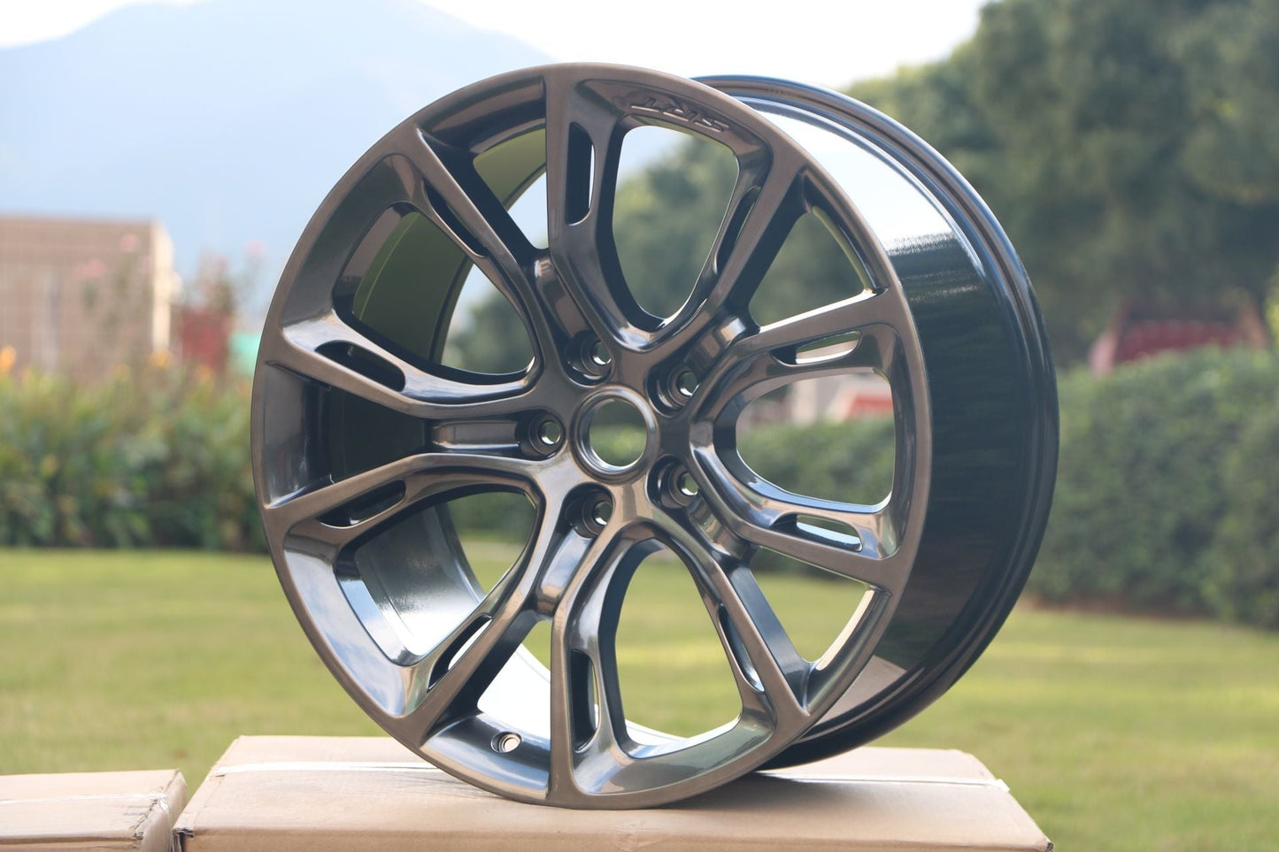 22" Wheels fits Jeep Grand Cherokee Overland Wrangler Sahara Rubicon Commander