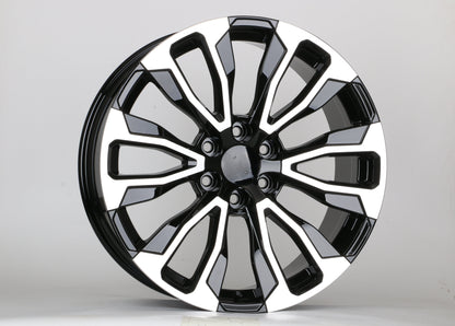 22" Wheels fits Chevy Tahoe Silverado Suburban Avalanche GMC Yukon Denali Sierra