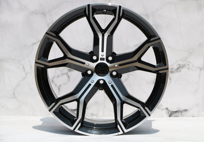 20" W702 Staggered Wheels fits BMW 5x120 5 Series 6 Series 7 Series X Series X5 X6