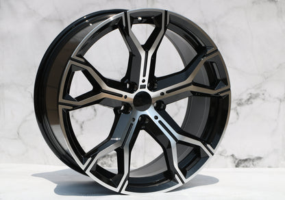 20" W702 Staggered Wheels fits BMW 5x120 5 Series 6 Series 7 Series X Series X5 X6
