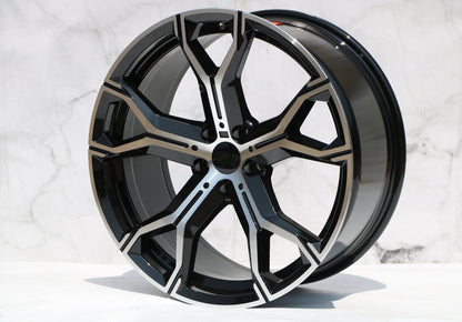 20" W702 Staggered Wheels fits BMW 5x112 Newer 3 Series 4 Series 5 Series 7 Series