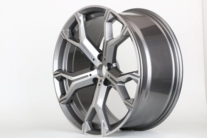 20" W702 Staggered Wheels fits BMW 5x120 5 Series 6 Series 7 Series X Series X5 X6