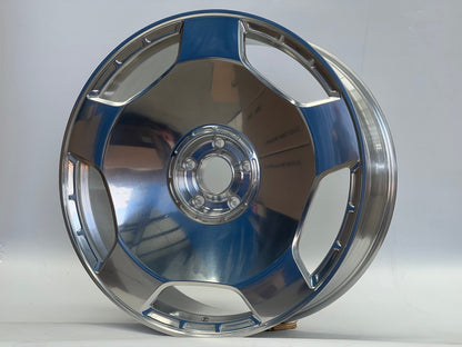 22" Forged Monoblock Wheels fits Mercedes Benz CL500 CL550 CL65 CLS350 CLS550 CLS63 CLS65 E300 E350 E53 E550 E63 E65 GL350 GL450 GL550 GLE350 GLE450 GLE53 GLE580 GLS350 GLS450 GLS63 ML350 ML450 ML500 ML550 S450 S500 S550 S580 S600 S63 S65
