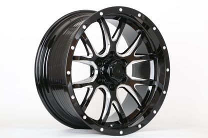 20" IPW 926 Milled Truck Wheels fits GMC Sierra 1500 Yukon XL Canyon Nissan Titan Armada