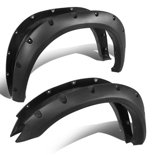 10-18 Dodge Ram 2500 3500 Pocket-Riveted Style Wheel Flares Textured