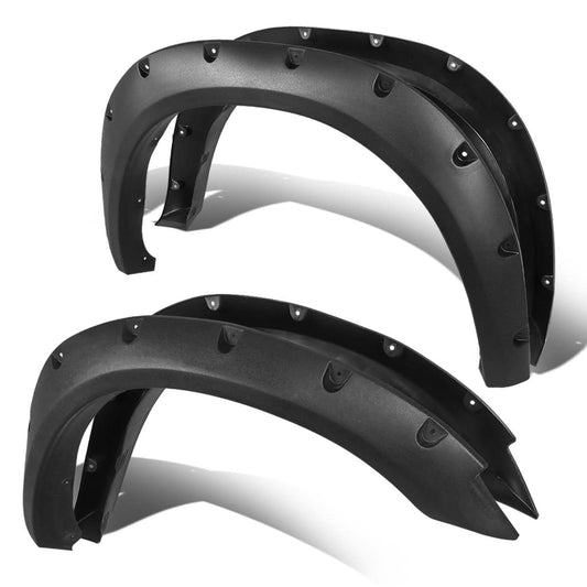 10-18 Dodge Ram 2500 3500 Pocket-Riveted Style Wheel Flares Textured