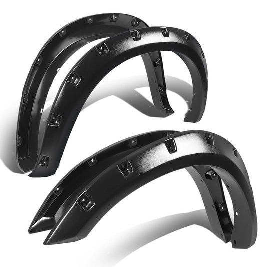 09-17 Dodge Ram 1500 Pocket-Riveted Style Wheel Flares - Textured
