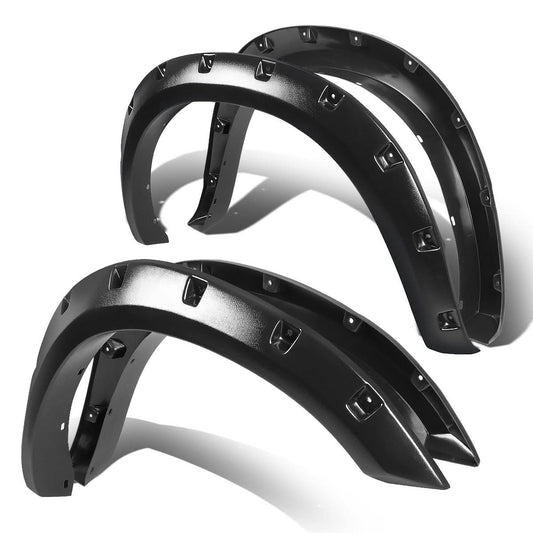 09-17 Dodge Ram 1500 Pocket-Riveted Style Wheel Flares - Textured