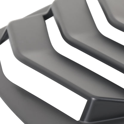 2011-2021 Dodge Charger Matte Black Window Louvers