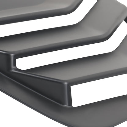2011-2021 Dodge Charger Matte Black Window Louvers