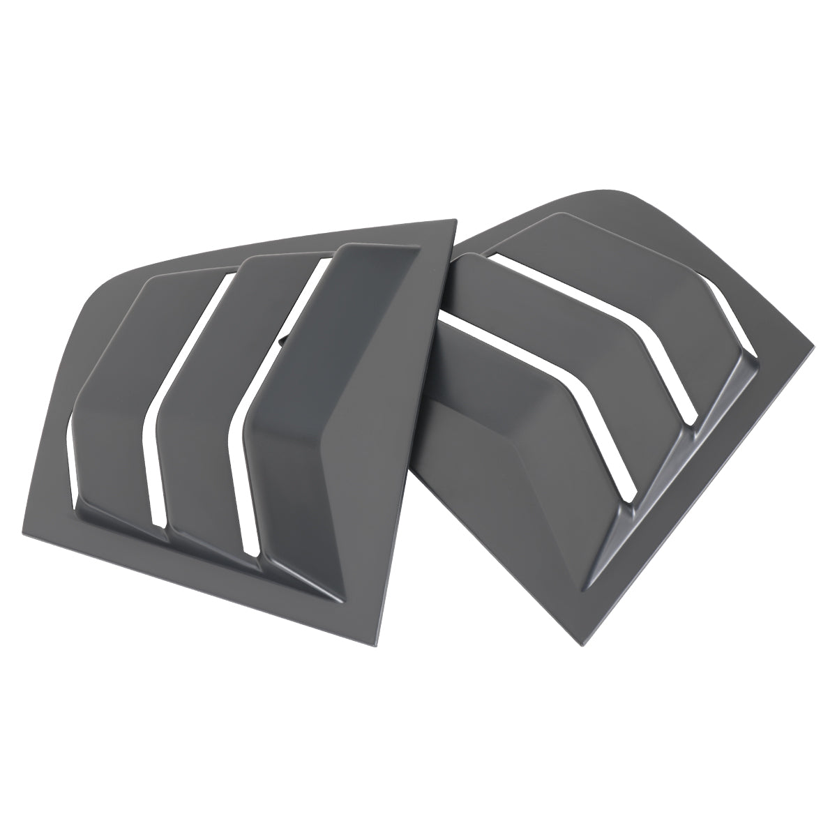 2011-2021 Dodge Charger Matte Black Window Louvers