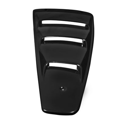 2005-2014 Ford Mustang Matte Black Textured ABS Quarter Window Louvers