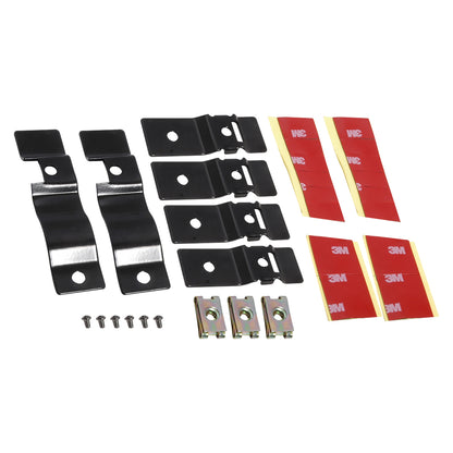 2005-2014 Ford Mustang Matte Black Textured ABS Quarter Window Louvers