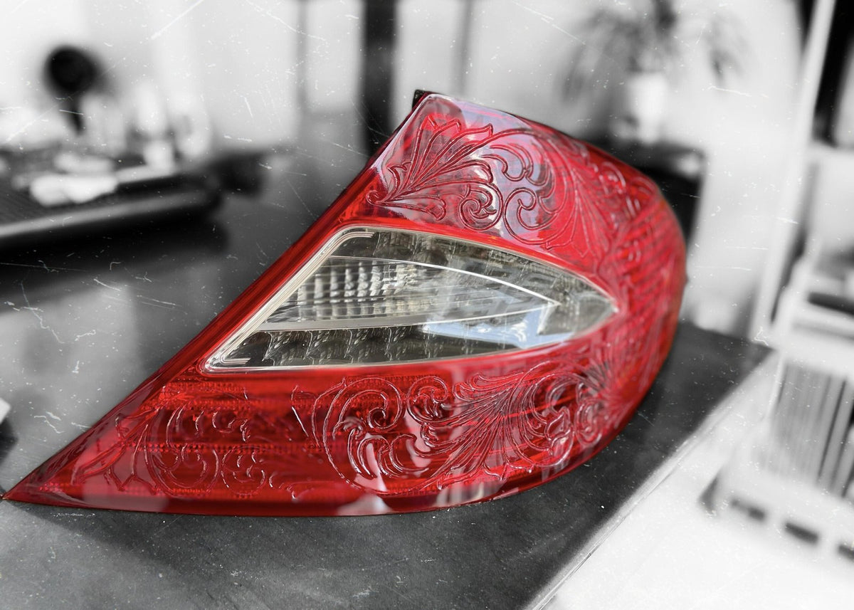 Mercedes-Benz CLS carved tail lights by JIEAN Lights – photo 5