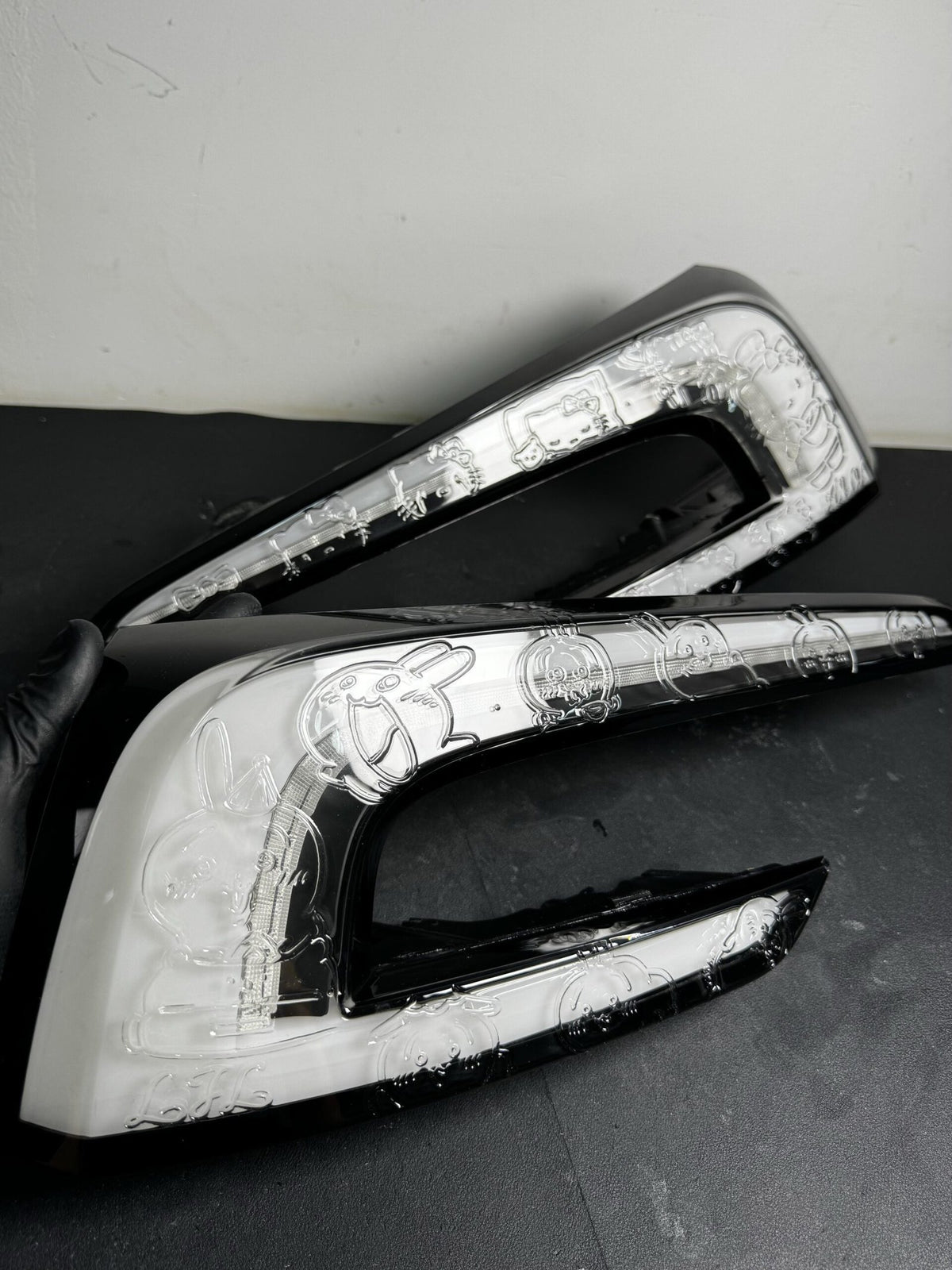 Tesla Model 3 clear white-housing tail lights by JIEAN Lights – photo 3