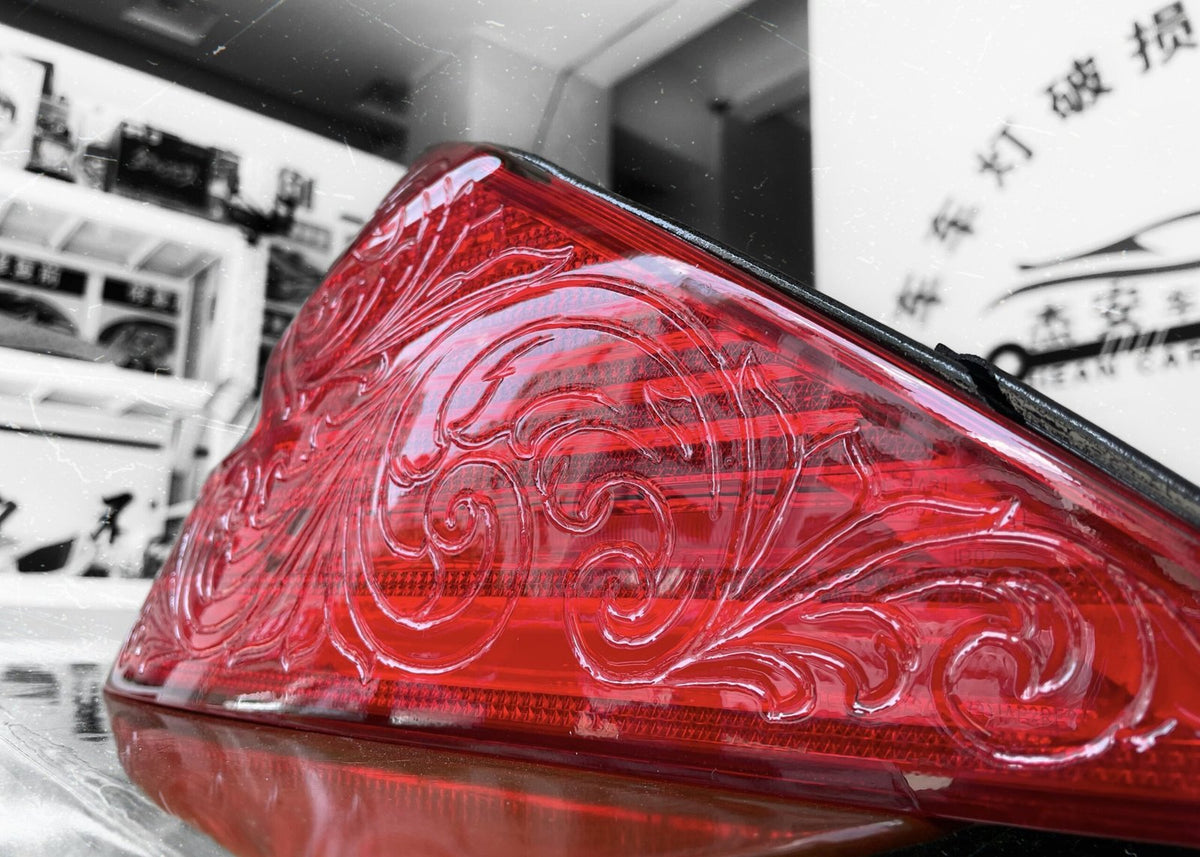 Mercedes-Benz CLS carved tail lights by JIEAN Lights – photo 4