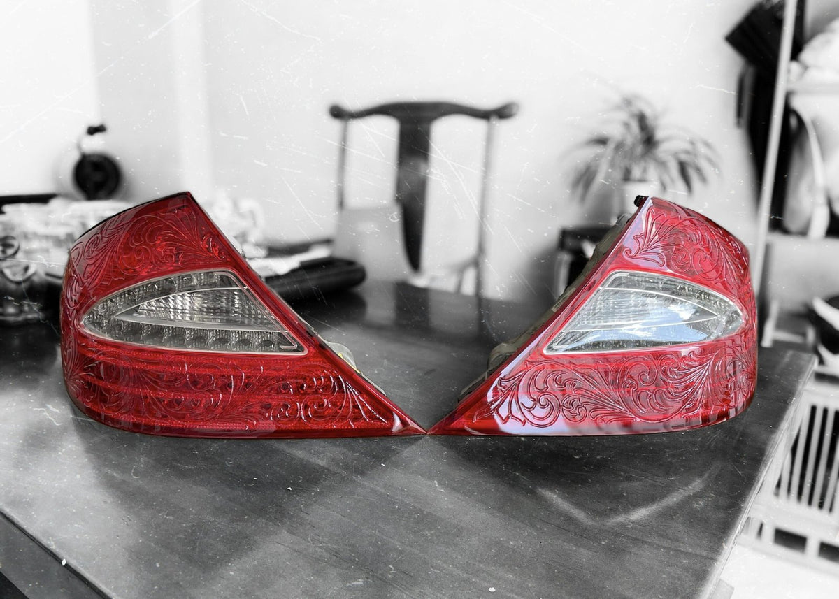 Mercedes-Benz CLS carved tail lights by JIEAN Lights – photo 3