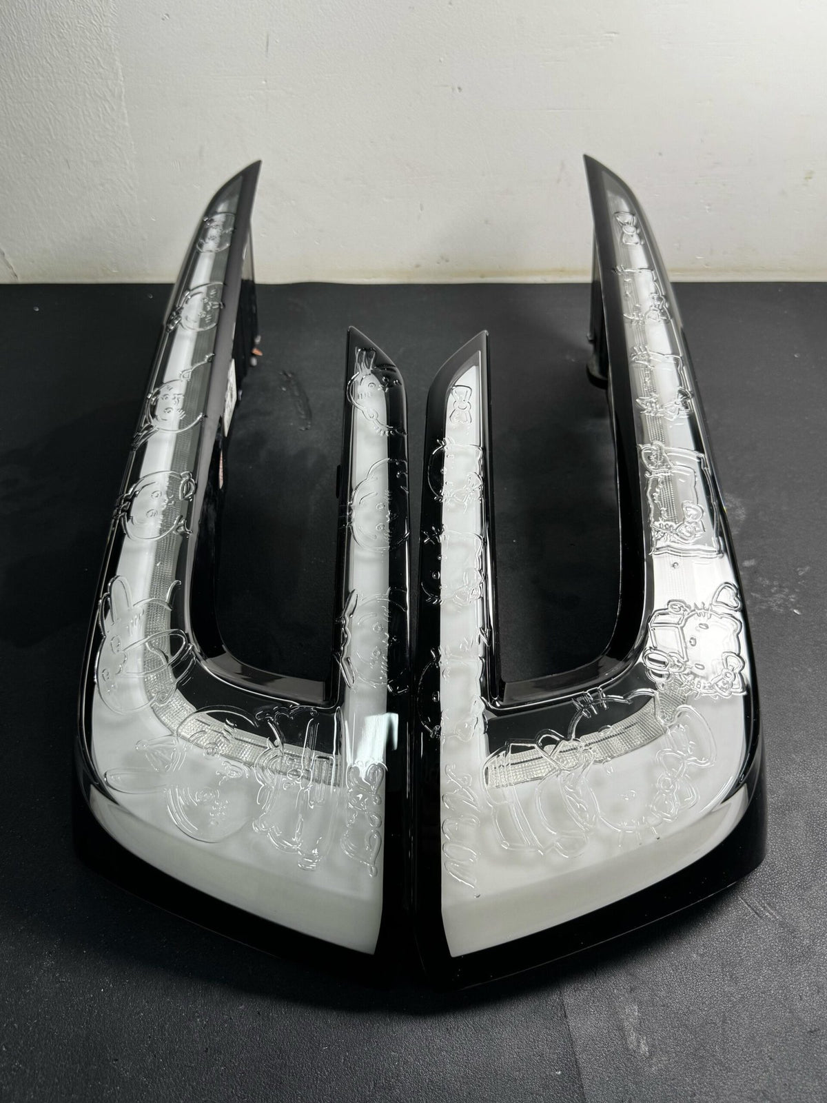 Tesla Model 3 clear white-housing tail lights by JIEAN Lights – photo 4