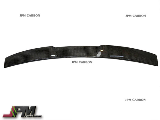 [JPMCarbon] V Style Carbon Fiber Roof Spoiler Fits For 2015-2021 Subaru WRX / STI Sedan Only