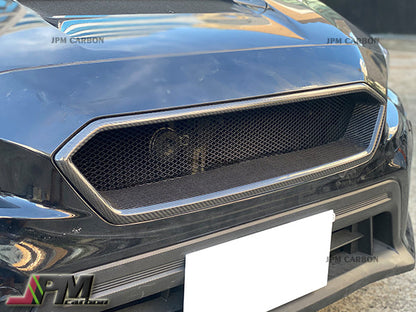 [JPMCarbon] CS Style Carbon Fiber Front Replacement Grille Fits For 2018-2021 Subaru WRX / STI Only
