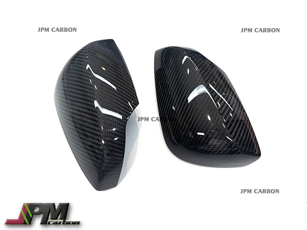 OEM Style Carbon Fiber Replacement Mirror Covers Fits For 2015-2021 Subaru WRX / STI Only