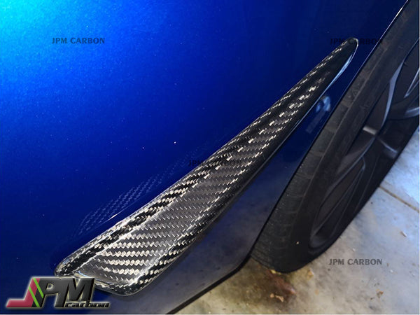 [JPMCarbon] Carbon Fiber Front Bumper Add-on Canards Fits For 2015-2021 Subaru WRX / STI Only