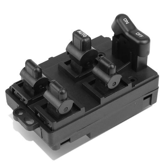 94-97 Honda Accord Power Window Switch Driver Side Black