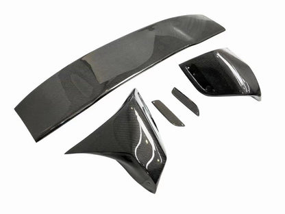 JDMuscle [20+ Toyota Supra] Tanso Carbon Fiber Spoiler V1