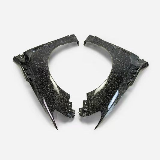 JDMuscle [15-21 WRX/STI] Vented Fenders V1 | Carbo Fiber / FRP