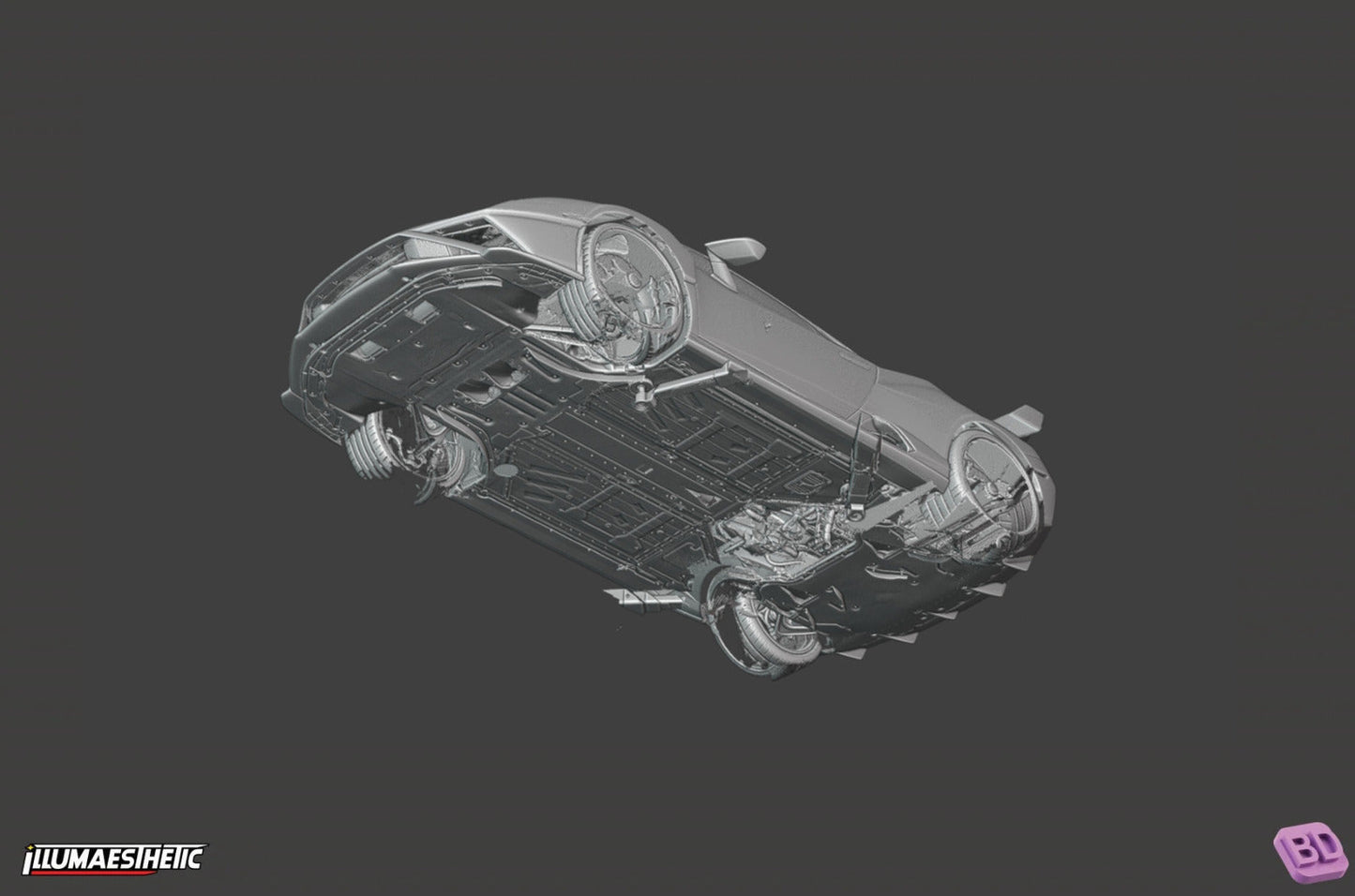 Lamborghini Huracan STO 3D Scan (2021-2024)