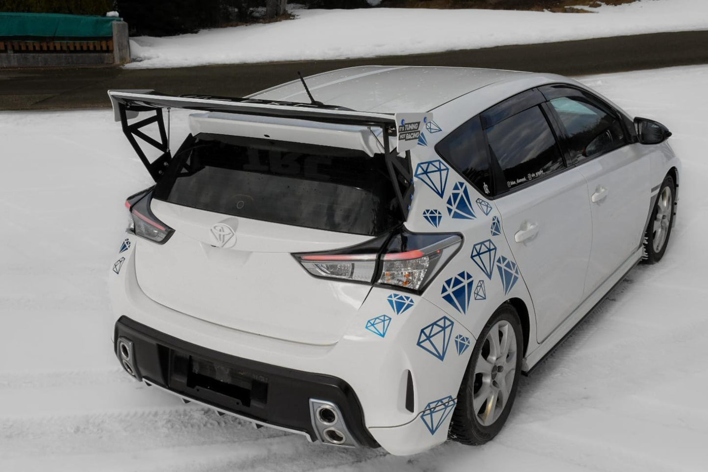 NTXGlow clear tail light LENSES (2016 - 2018 Scion Toyota Corolla IM hatchback / Corolla / Auris )