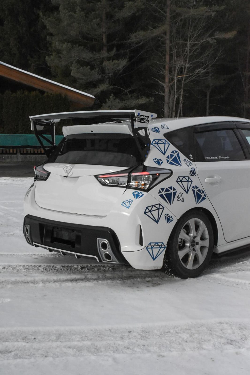 NTXGlow clear tail light LENSES (2016 - 2018 Scion Toyota Corolla IM hatchback / Corolla / Auris )