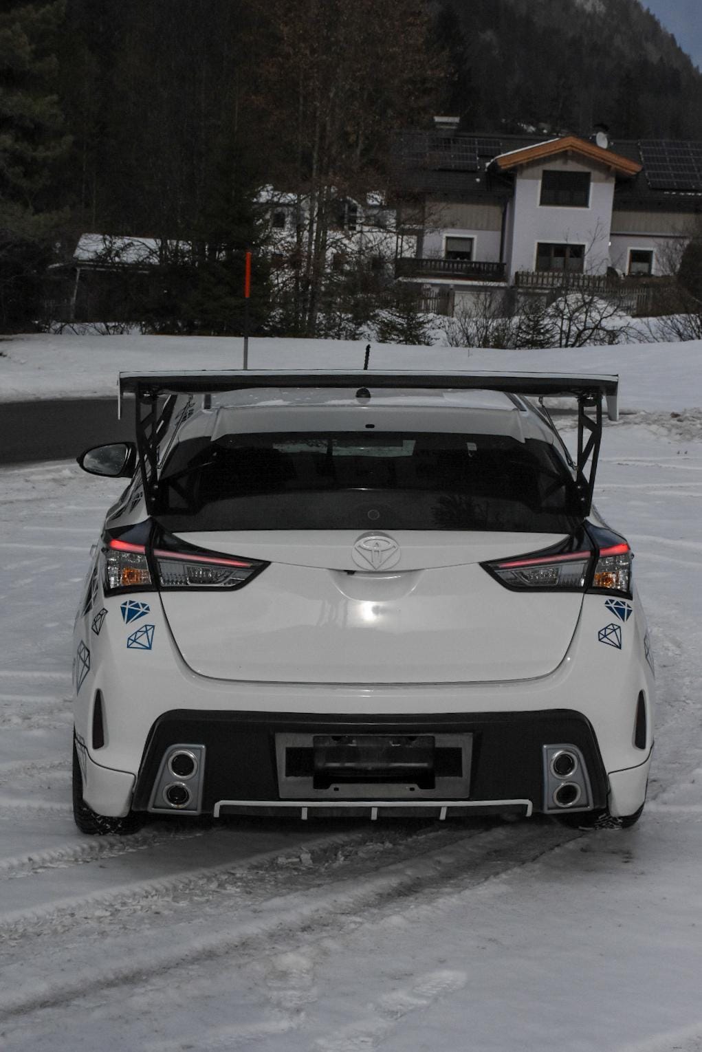 NTXGlow clear tail light LENSES (2016 - 2018 Scion Toyota Corolla IM hatchback / Corolla / Auris )